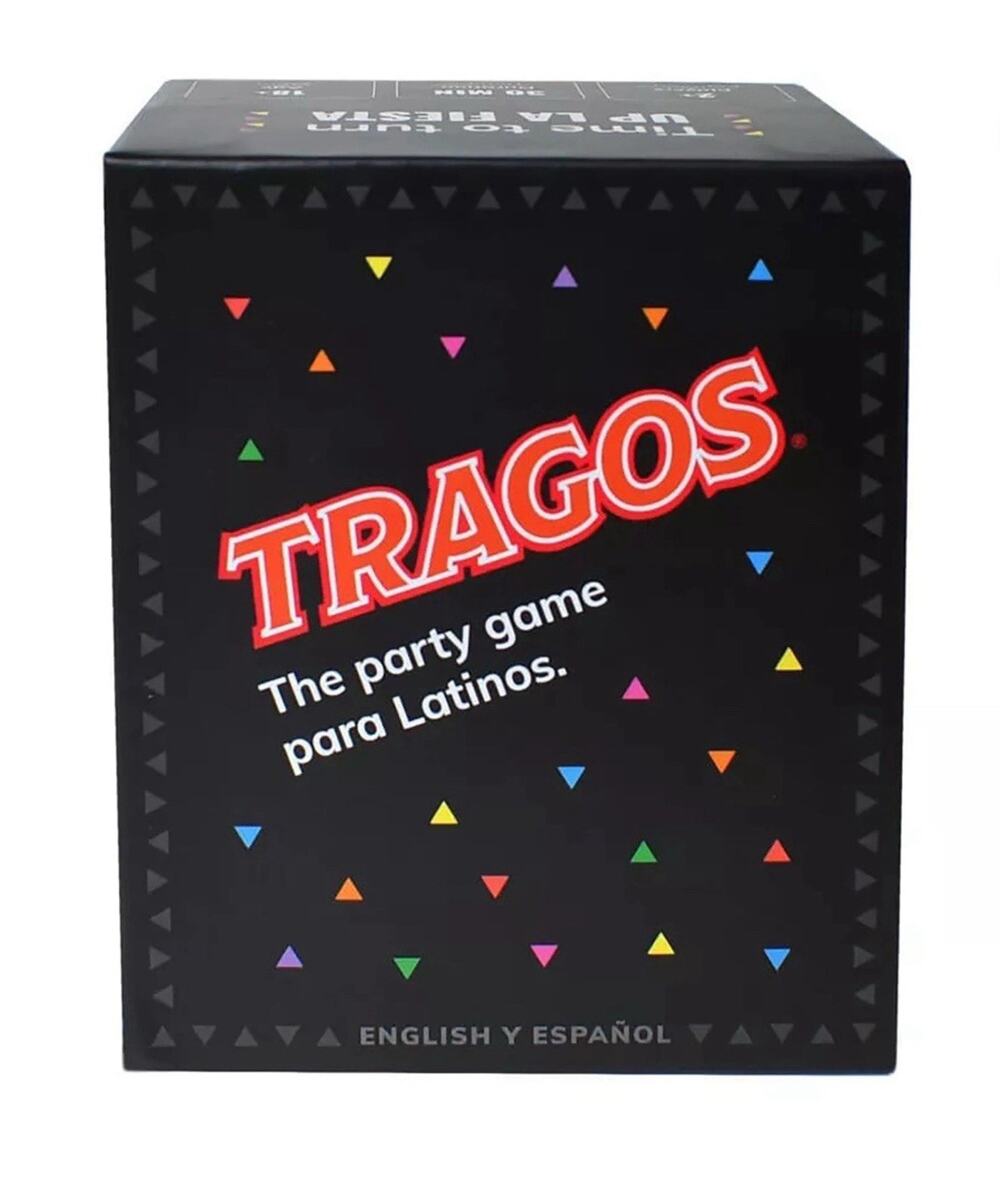 Tragos Card Game, Latino Party Game, Fun Adult Board Game, 18+, 1 Pack